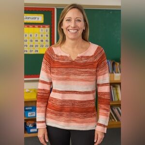 Eddie Bauer Summer Sunset Sweater Size Medium​​​